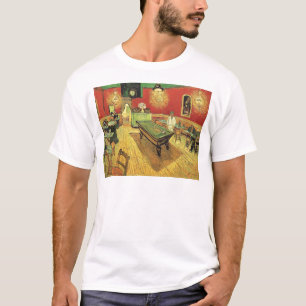 Vincent Van Gogh - Het Nachtcafé Kunstschilderij T-shirt