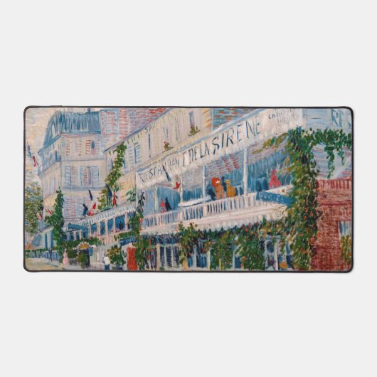 Vincent van Gogh - Het restaurant van de la Sirene Bureaumat (Voorkant)