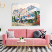 Vincent van Gogh - Het restaurant van de la Sirene Canvas Afdruk (Insitu (Woonkamer))