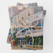 Vincent van Gogh - Het restaurant van de la Sirene Inpakpapier Vel (In situ)