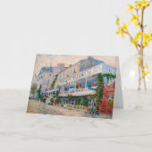 Vincent van Gogh - Het restaurant van de la Sirene Kaart (Gele Bloem)