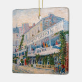 Vincent van Gogh - Het restaurant van de la Sirene Keramisch Ornament (Links)