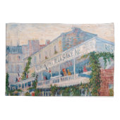 Vincent van Gogh - Het restaurant van de la Sirene Kussensloop (Achterkant)