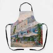 Vincent van Gogh - Het restaurant van de la Sirene Schort (Voorkant)