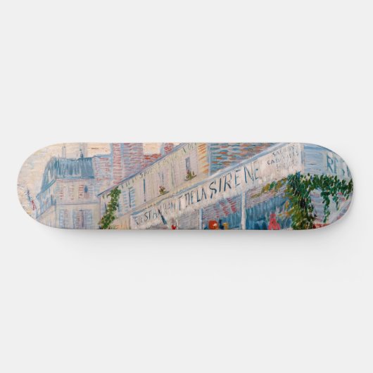 Vincent van Gogh - Het restaurant van de la Sirene Skateboard (Horizontaal)