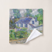 Vincent van Gogh - Houses bij Auvers Bad Handdoek (Wasdoekje)