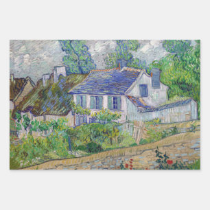 Vincent van Gogh - Houses bij Auvers Inpakpapier Vel