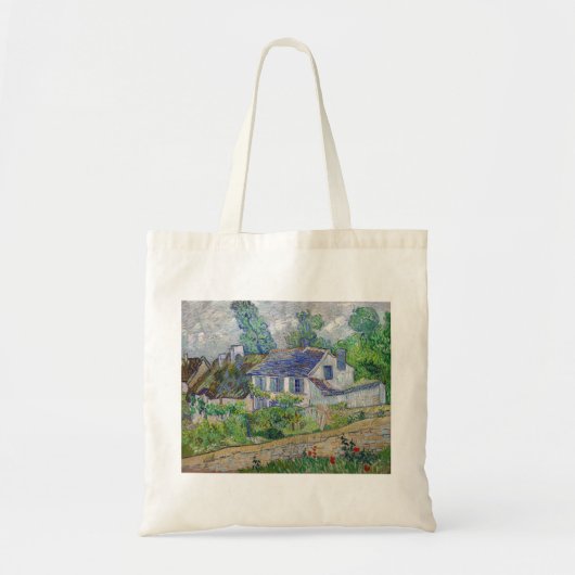Vincent van Gogh - Houses bij Auvers Tote Bag (Voorkant)