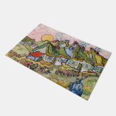 Vincent van Gogh - Houses en Afbeelding Deurmat (Schuin)