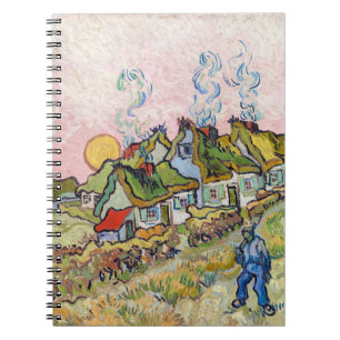 Vincent van Gogh - Houses en Afbeelding Notitieboek
