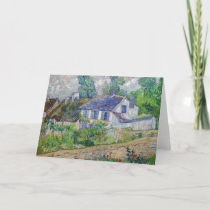 Vincent van Gogh - Huizen in Auvers Kaart