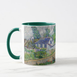 Vincent van Gogh - Huizen in Auvers Mok
