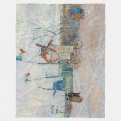 Vincent van Gogh - Impasse des Deux Freres Fleece Deken (Voorkant)