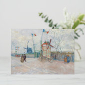 Vincent van Gogh - Impasse des Deux Freres Kaart (Staand voorkant)