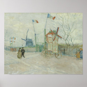 Vincent van Gogh - Impasse des Deux Freres Poster