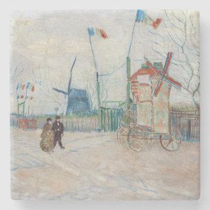 Vincent van Gogh - Impasse des Deux Freres Stenen Onderzetter