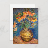 Vincent van Gogh - Imperial Fritillaries Bedankkaart (Voorkant / Achterkant)