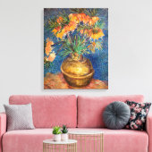 Vincent van Gogh - Imperial Fritillaries Canvas Afdruk (Insitu (Woonkamer))