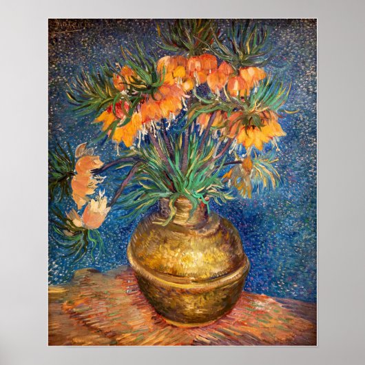 Vincent van Gogh - Imperial Fritillaries Poster (Voorkant)