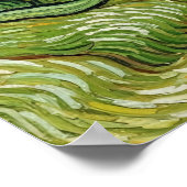 Vincent Van Gogh in love -- WONKY ART Poster (Hoek)