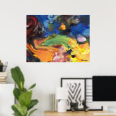 Vincent Van Gogh inspiratie Poster (Thuiskantoor)