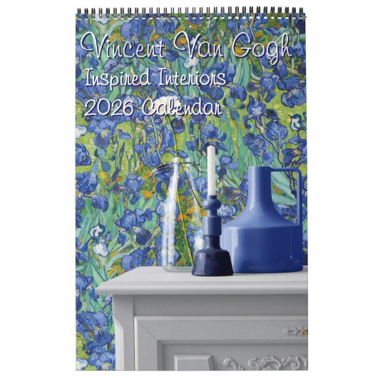 Vincent Van Gogh Inspired Interiors 2026  Kalender (Hoes)