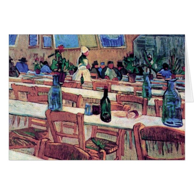 Vincent Van Gogh - Intérieur Du Restaurant (Devant horizontal)
