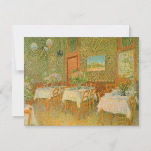 Vincent van Gogh - Interieur van een restaurant