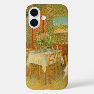 Vincent van Gogh - Interieur van een restaurant iPhone 16 Hoesje