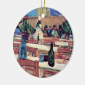 Vincent van Gogh - interieur van restaurants Keramisch Ornament (Links)