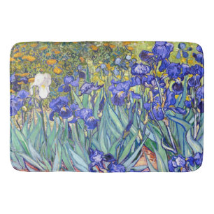 Vincent Van Gogh Iopen Floral Fine Art Badmat