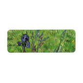 Vincent van Gogh - Iris Etiket (Voorkant)