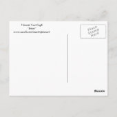 Vincent Van Gogh - Irises Briefkaart (Achterkant)