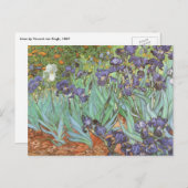 Vincent van Gogh - Irises Briefkaart (Voorkant / Achterkant)