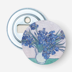 Vincent Van Gogh. Irises Button Flesopener