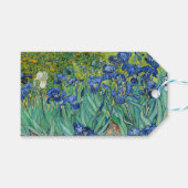 Vincent Van Gogh - Irises Cadeaulabel (Voorkant (Horizontaal))