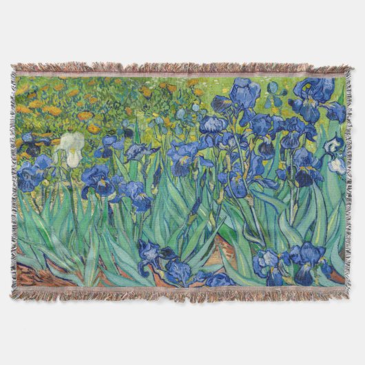 Vincent Van Gogh - Irises Deken (Voorkant)