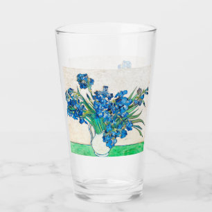 Vincent van Gogh IRISES ET ROSES boire du verre