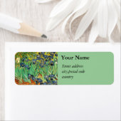 Vincent van Gogh, Irises Etiket (Insitu)