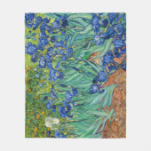 Vincent Van Gogh - Irises Fleece Deken (Voorkant)