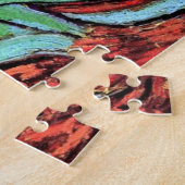Vincent Van Gogh - Irises - Flower Lover Large Legpuzzel (Zijkant)