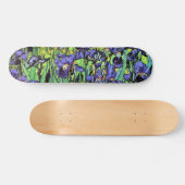 Vincent Van Gogh Irises - Flower Lover Skateboard (Horizontaal)