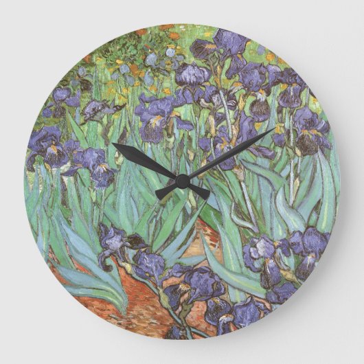 Vincent van Gogh - Irises Grote Klok (Voorkant)
