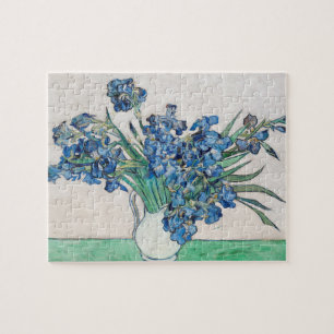 Vincent Van Gogh. Irises. Impressionisme floraal Legpuzzel