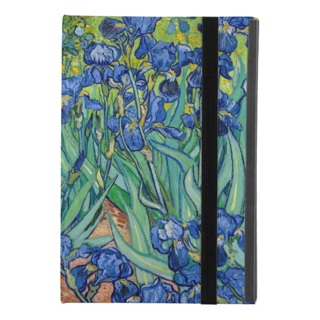 Vincent Van Gogh - Irises iPad Mini 4 Hoesje (Voorkant gesloten)