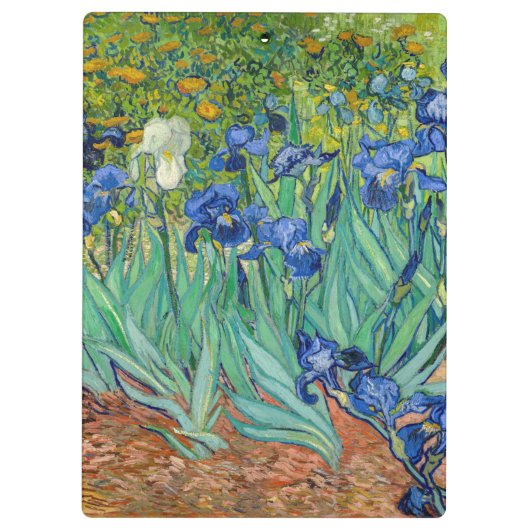 Vincent Van Gogh - Irises Klembord (Achterkant)