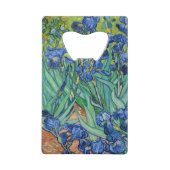 Vincent Van Gogh - Irises Kredietkaart Flessenopener (Voorkant)