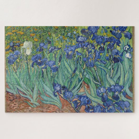 Vincent Van Gogh. Irises. Legpuzzel (Horizontaal)