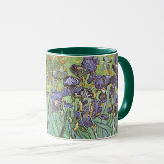 Vincent van Gogh - Irises Mok (Voorkant rechts)