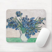 Vincent van Gogh - Irises Muismat (Met muis)